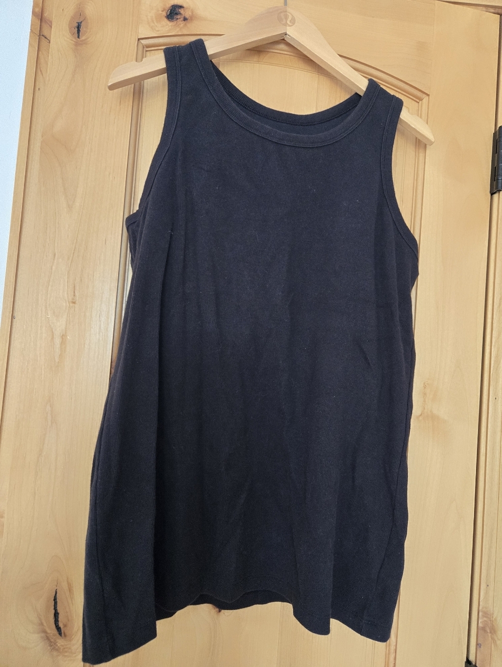 Duluth Trading Co Black Women's Tank Top Racerback Shelf Bra XL